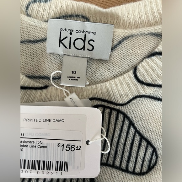 Autumn Cashmere Kids Sweater NWT! - Picture 2 of 2